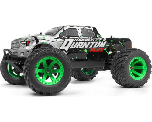 Quantum Mt Flux 80a brushless 1/10 4WD Monster Truck RTR Silver photo