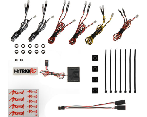 SQ-1 Attack 1402 (kit includes - 4 pieces 3mm WHITE LEDs 4 piece photo