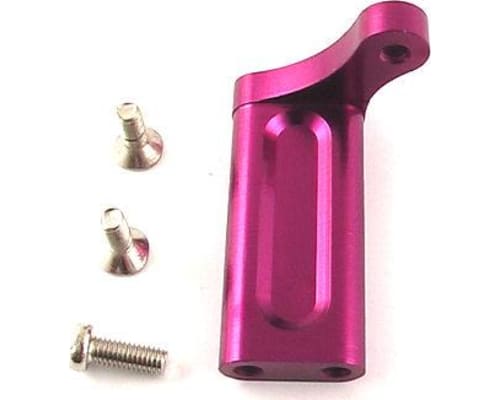 Purple Aluminum Fuel Tank Mounting Bracket photo