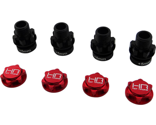 17mm Wide +5mm Hex W Serrated Nuts Arrma Nero photo