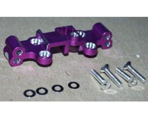 HPI Nitro Racer 2 Purple Aluminum Front Upper Arm Mount photo