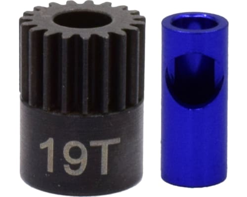 19t Steel 48p Pinion Gear 5mm or 1/8 photo