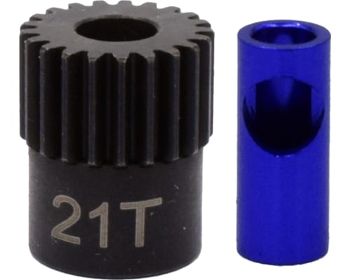 21t Steel 48p Pinion Gear 5mm or 1/8 photo