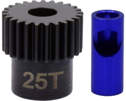 25t Steel 48p Pinion Gear 5mm or 1/8 photo