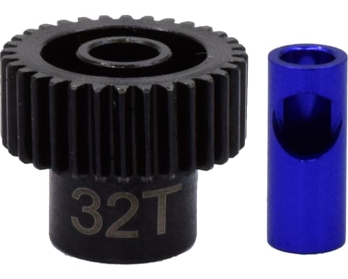 32t Steel 48p Pinion Gear 5mm & 1/8 photo