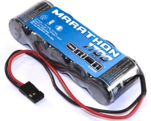 ORI12242 Marathon 1700mAh NiMh 5C Flat Receiver Pack with Univ B photo