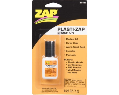 Plasti-Zap Brush On .25oz. Carded photo