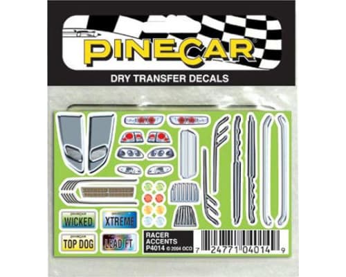 Dry Transfer Decals Racer Accents photo
