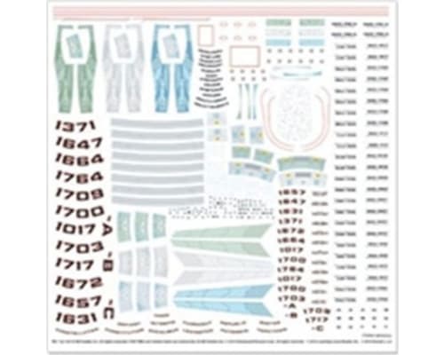 discontinued 1/1000 Star Trek Supplemental Starship Decals photo