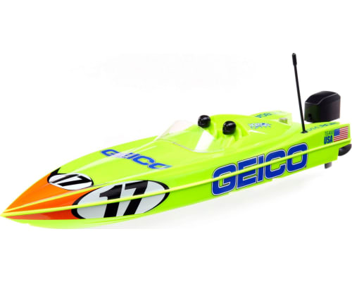 Miss GEICO 17 Power Boat Racer brushless Deep-V RTR photo