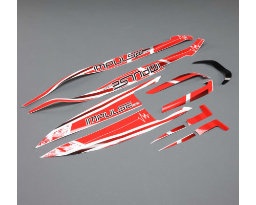 Decal Set White/Red: Impulse 32 photo