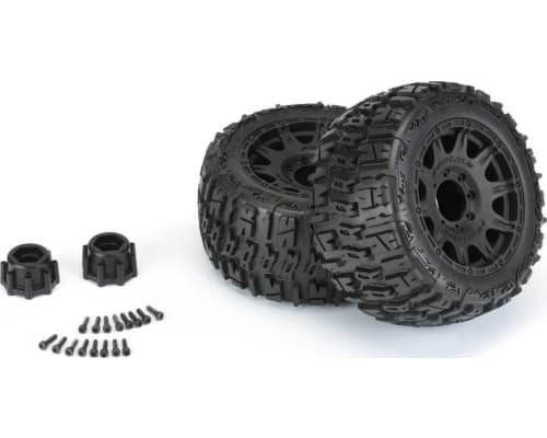 Trencher LP 3.8 All Terrain Tires Mounted 17mm F/R (2) photo