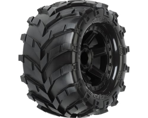 discontinued Masher 2.8 inch All Terrain Tires Mounted Black Whe photo