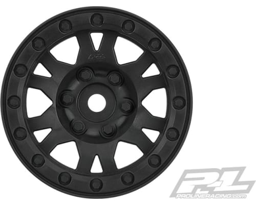 Front R Impulse 1.9 Black Plastic Bead-Loc wheel:Crawler photo