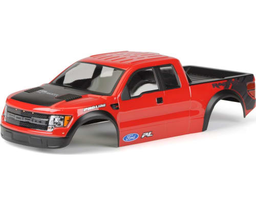 Painted & Cut Ford F150 Raptor SVT Body Red: ST photo