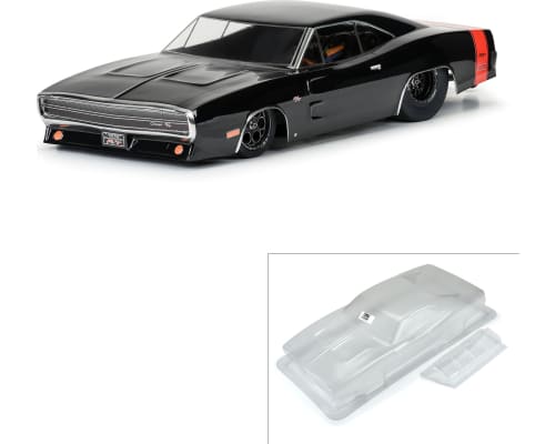 1/10 1970 D0DGE Charger Clear Body: Drag Car photo