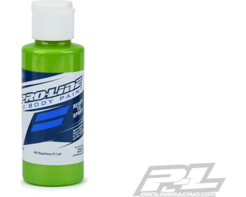 Pearl Lime Green RC Body Airbrush Paint 2oz photo