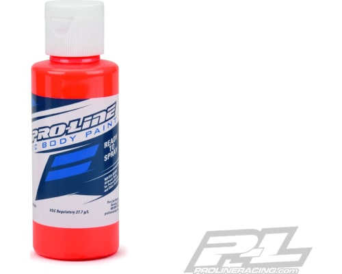 Fluorescent Red RC Body Airbrush Paint 2oz photo