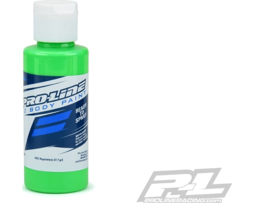 Fluorescent Green RC Body Airbrush Paint 2oz photo