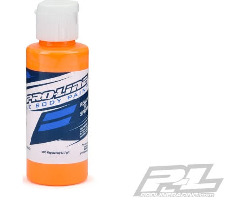 Fluorescent Tangerine RC Body Airbrush Paint 2oz photo