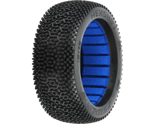 1/8 Hex Shot M3 F/R 3.3 Off-Road Buggy Tires 2 photo