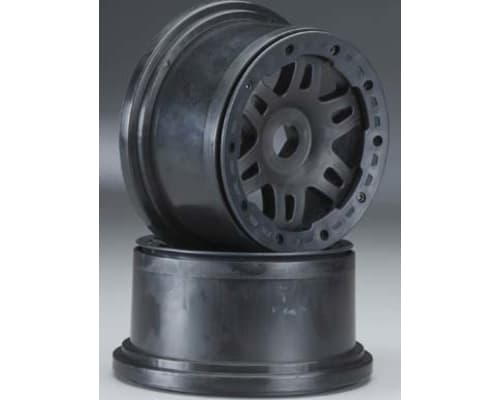 discontinued   R Split Six Black/Black Bead-Loc wheels 2 : Baja photo