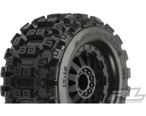 discontinued Badlands MX28 2.8 Pre-Mounted F-11 Black Wheels 2 : photo