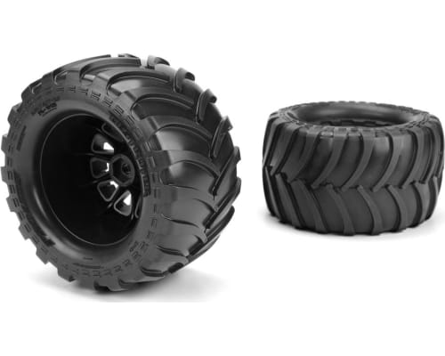 discontinued Destroyer 2.8 All Terrain Tires Mounted Black Rear photo