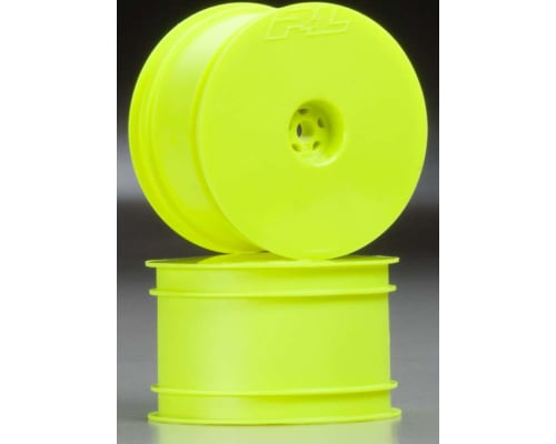 Velocity 2.2 inch Hex Re Yellow Wheels w/12mm Hex (2) photo