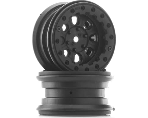 Denali 2.2 Inch Black/Black Bead-Loc 8 Spoke Wheels photo