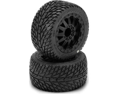 discontinued 1/10 Road Rage 2.8 inch All Terrain Tires Mounted ( photo