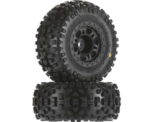 discontinued Badlands SC 2.2 inch /3.0 inch M2 Tires Mounted Bla photo