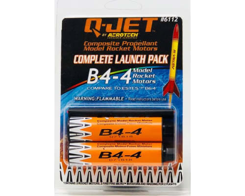 B4-4 2-Pack Model Rocket Motors photo