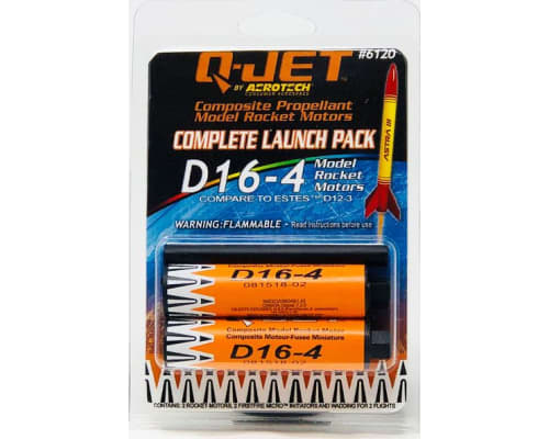 D16-4 2-Pack Model Rocket Motors photo