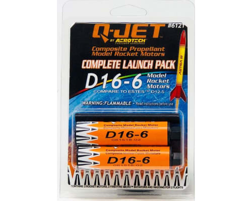 discontinued D16-6 2-Pack Model Rocket Motors photo