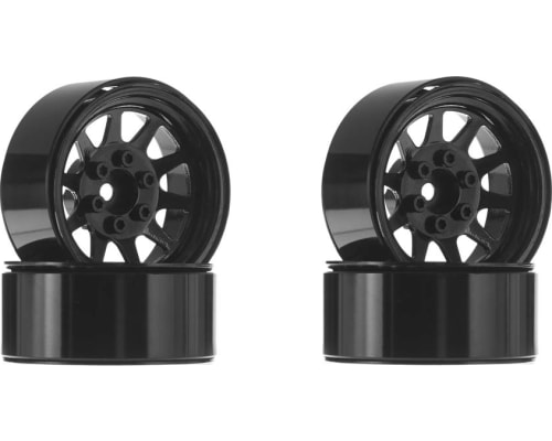 RC4WD OEM Stamped Steel 1.9 Beadlock Wheels Black photo