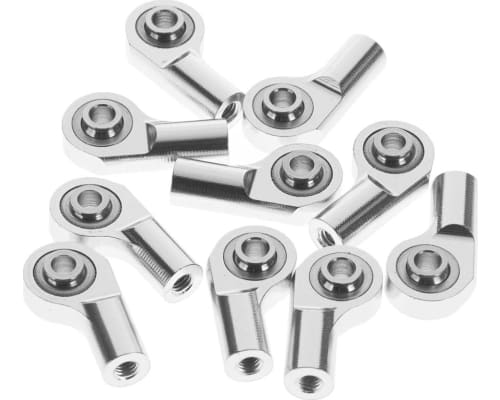 RC4WD M3 Offset Short Aluminum Rod Ends Silver (10) photo