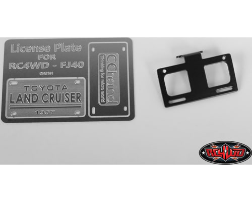 Front License Plate System for RC4WD G2 Cruiser photo