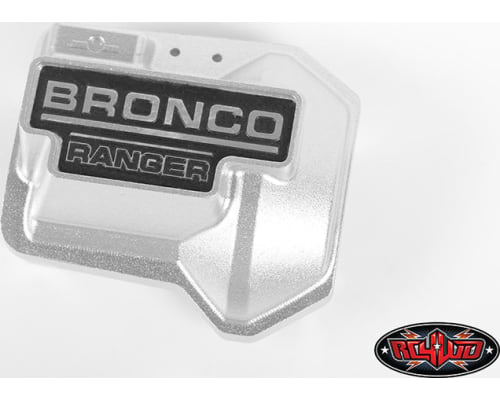 Aluminum Diff Cover for TRX-4 79 Bron Ranger XLT (Silver) photo