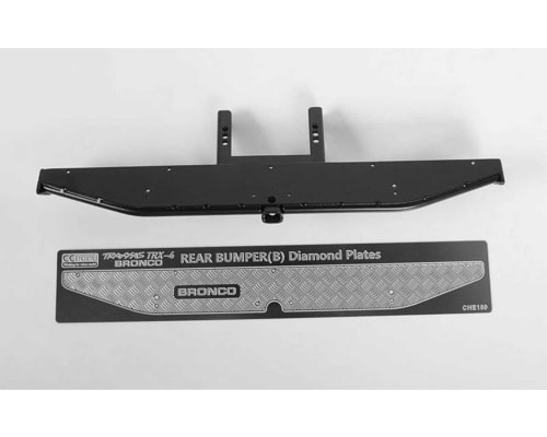 KS Rear Bumper for TRA TRX-4 79 Bron Ranger XLT (Black) photo