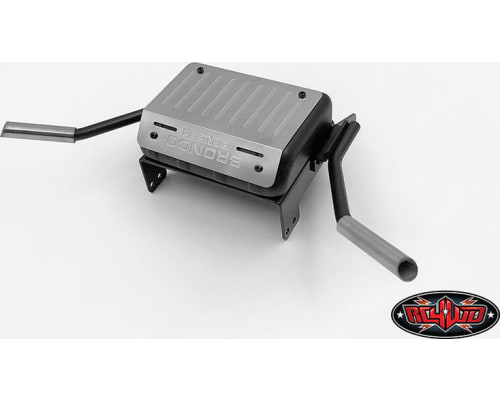 RC4WD Fuel Tank W/Dual Exhaust for TRA Trx-4 79 Bron Range photo