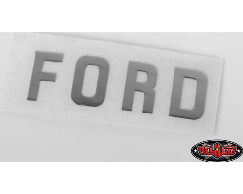 F0RD Emblem for 1/18 Blackjack Body (Silver) photo