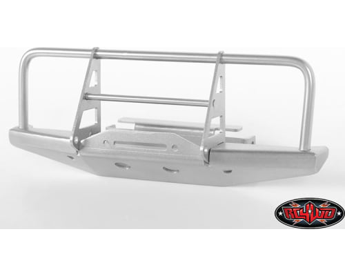 Steel Front Winch Bumper for 1/18 Gelande Ii W/Blackjack (Silver photo