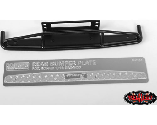 Steel Rear Bumper for 1/18 Gelande Ii RTR W/Blackjack (Black) photo