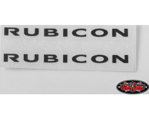 RC4WD Rubicon Front Hood Logo for 1/18 Gelande II RTR (Black) photo