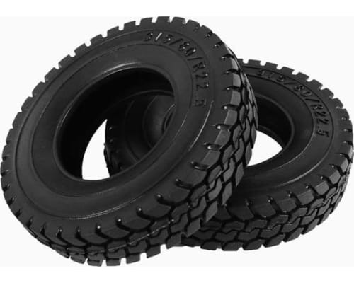 Rc4wd King of the Road 1.7 Inch 1/14 Semi Truck Tires (2) photo