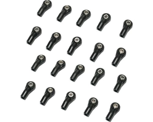 twenty M3 Short Bent Plastic Rod Ends photo