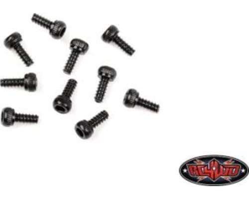 Socket Head Self Tapping Screws M1.6 X 4mm (Black) photo