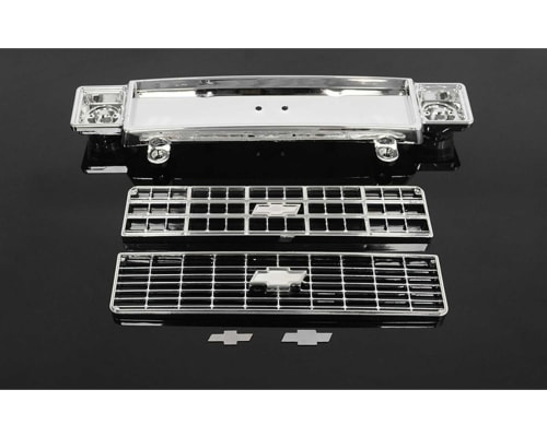 Chevy Blazer Chrome Front Grill w/ Optional Inserts photo