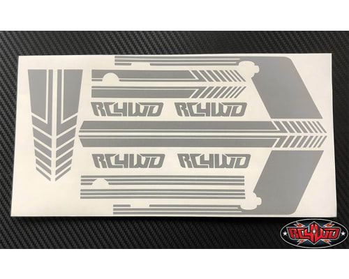 Rc4wd Clean Stripes for D110 Decal Sheet (Grey) photo